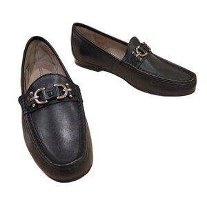 Donald J. Pliner Suzy Women's Leather Flats, 10M, Black, New